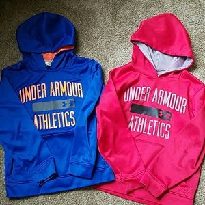 2 Under Armour sweatshirts